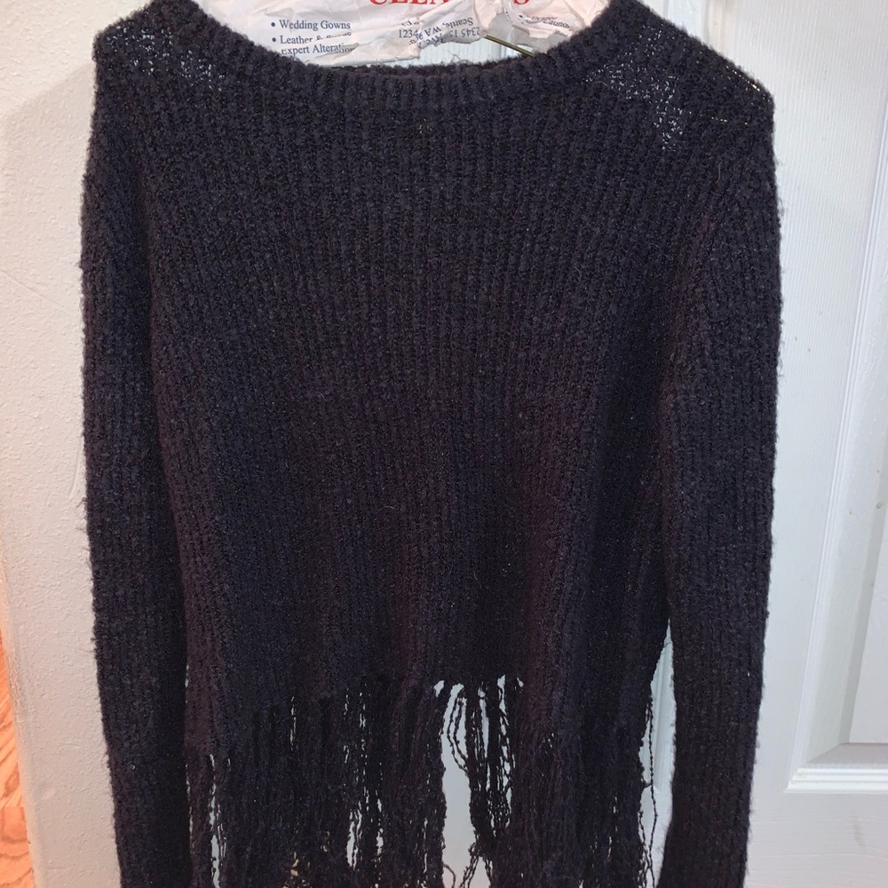 Fringe Cross Back